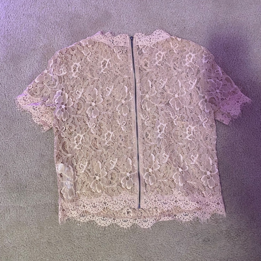 Zara Lace Blouse - Picture 4 of 7